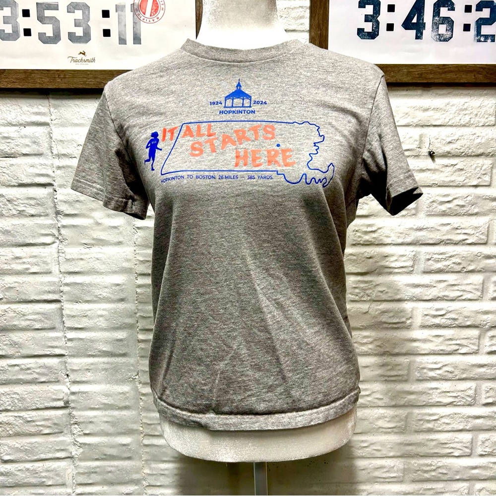 Adidas Boston Marathon 2024 tshirt